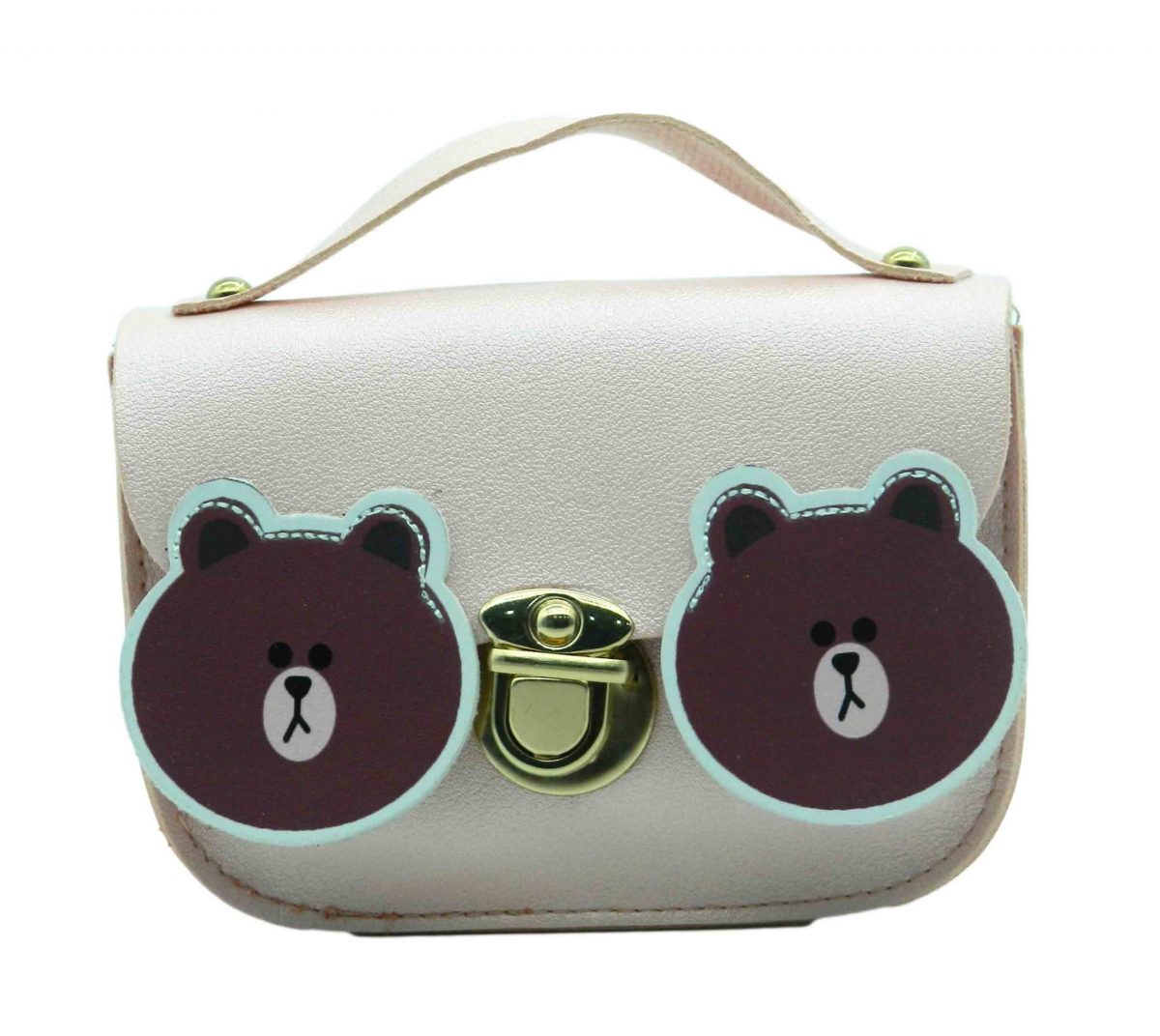 Cute Bear Pattern Children Shoulder Baby Bag